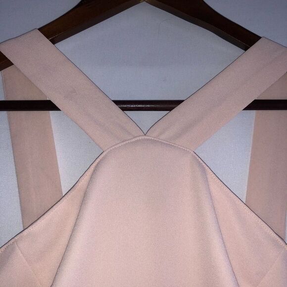 Women's Lulu's Light Pink Long Formal Dress - Picture 6 of 14